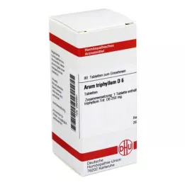 ARUM TRIPHYLLUM D 6 tablet, 80 ks