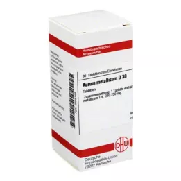 AURUM METALLICUM D 30 tablet, 80 ks