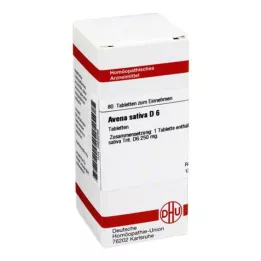 AVENA SATIVA D 6 tablet, 80 ks