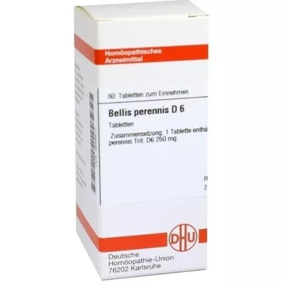 BELLIS PERENNIS D 6 tablet, 80 ks