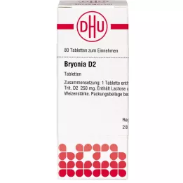 BRYONIA D 2 tablety, 80 ks