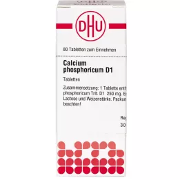 CALCIUM PHOSPHORICUM D 1 tablety, 80 ks