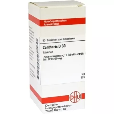 CANTHARIS D 30 tablet, 80 ks