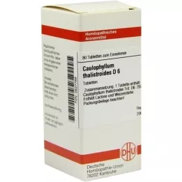 CAULOPHYLLUM THALICTROIDES D 6 tablet, 80 ks