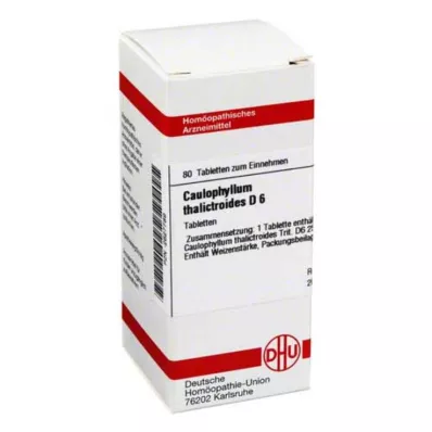 DHU Caulophyllum thalictroides D 6 tablet, 80 ks