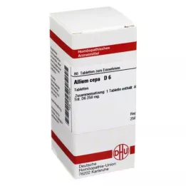 ALLIUM CEPA D 6 tablet, 80 ks