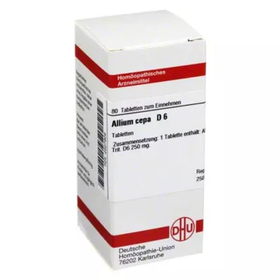 DHU Allium cepa D 6 tablet, 80 ks DHU Allium cepa D 6 tablet, 80 ks