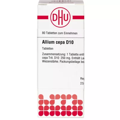 ALLIUM CEPA D 10 tablet, 80 ks