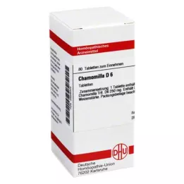 CHAMOMILLA D 6 tablet, 80 ks