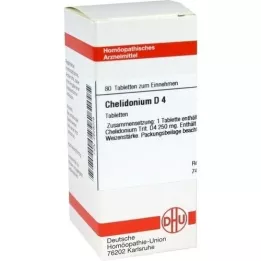CHELIDONIUM D 4 tablety, 80 ks