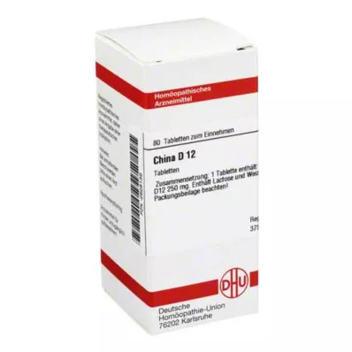 CHINA D 12 tablet, 80 ks