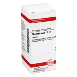 CHOLESTERINUM D 12 tablet, 80 ks