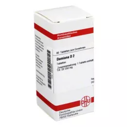 DAMIANA D 2 tablety, 80 ks