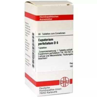 EUPATORIUM PERFOLIATUM D 6 tablet, 80 ks