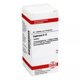 EUPHRASIA D 12 tablet, 80 ks
