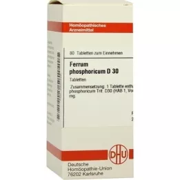 FERRUM PHOSPHORICUM D 30 tablet, 80 ks