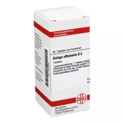 GALEGA officinalis D 4 tablety, 80 ks