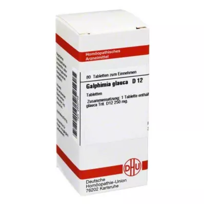 DHU Galphimia glauca D 12 tablet, 80 ks