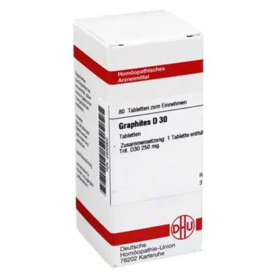 DHU Graphites D 30 tablet, 80 ks