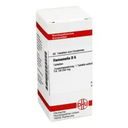 HAMAMELIS D 6 tablet, 80 ks