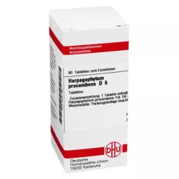 HARPAGOPHYTUM PROCUMBENS D 6 tablet, 80 ks