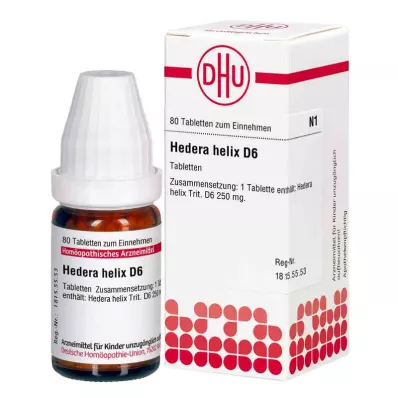Hedera Helix D6 tablety (80 kusů) Hedera Helix D6 tablety (80 kusů)