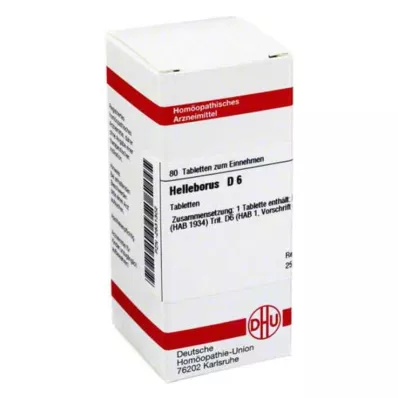 DHU Helleborus D 6 tablet, 80 ks DHU Helleborus D 6 tablet, 80 ks