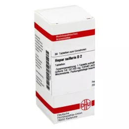 HEPAR SULFURIS D 2 tablety, 80 ks