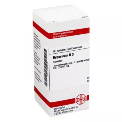 HYPERICUM D 3 tablety, 80 ks