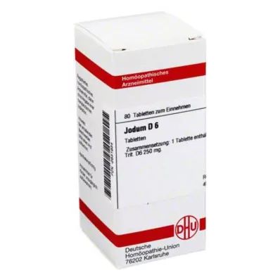 JODUM D 6 tablet, 80 ks