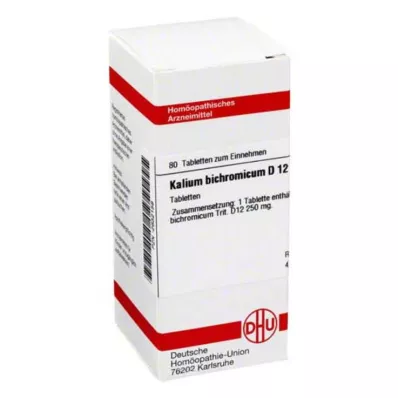 DHU Kalium bichromicum D 12 tablet, 80 ks