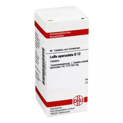 DHU Luffa operculata D 12 tablet, 80 ks