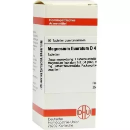 MAGNESIUM FLUORATUM D 4 tablety, 80 ks