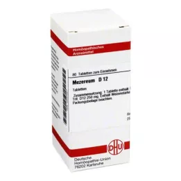 MEZEREUM D 12 tablet, 80 ks
