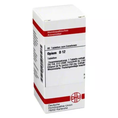 OPIUM D 12 tablet, 80 ks