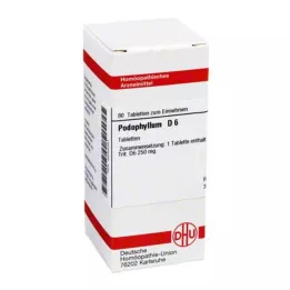 PODOPHYLLUM D 6 tablet, 80 ks