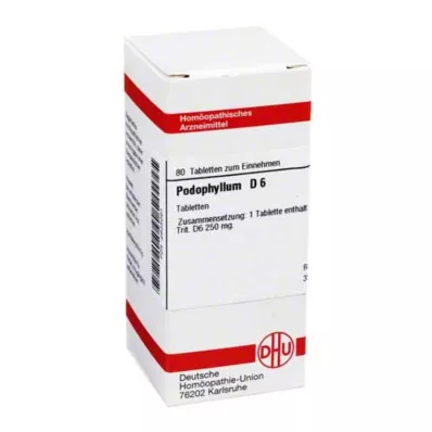 DHU Podophyllum D 6 tablet, 80 ks