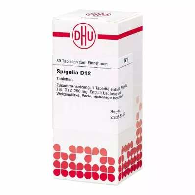 SPIGELIA D 12 tablet, 80 ks