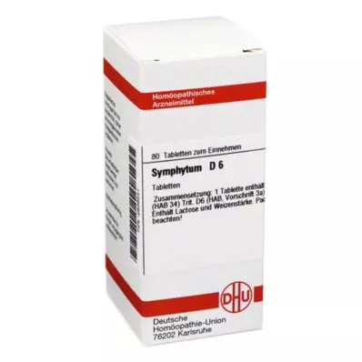 DHU Symphytum D 6 tablet, 80 ks