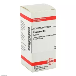 VALERIANA D 6 tablet, 80 ks