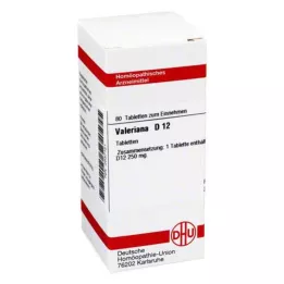 VALERIANA D 12 tablet, 80 ks