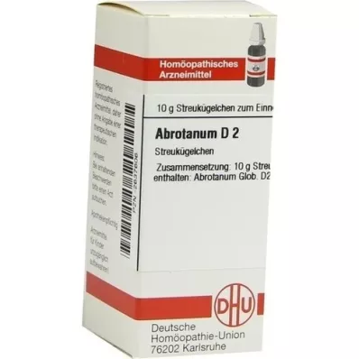 ABROTANUM D 2 globule, 10 g