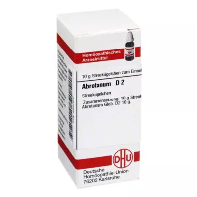 ABROTANUM D 2 globule, 10 g