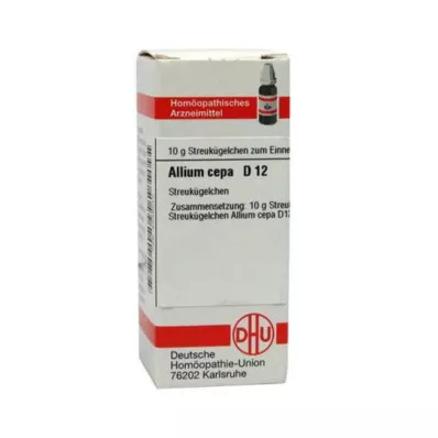 ALLIUM CEPA D 12 globulí, 10 g