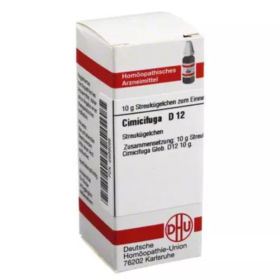 CIMICIFUGA D 12 globulí, 10 g