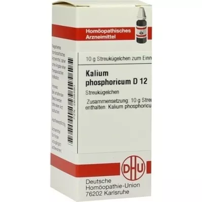 KALIUM PHOSPHORICUM D 12 globulí, 10 g