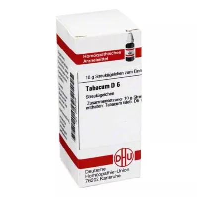 DHU Tabacum D 6 globule, 10 g DHU Tabacum D 6 globule, 10 g