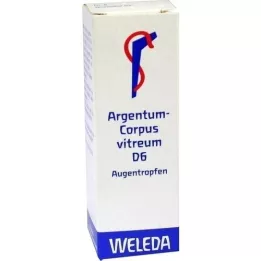 ARGENTUM CORPUS Vitreum D 6 oční kapky, 10 ml