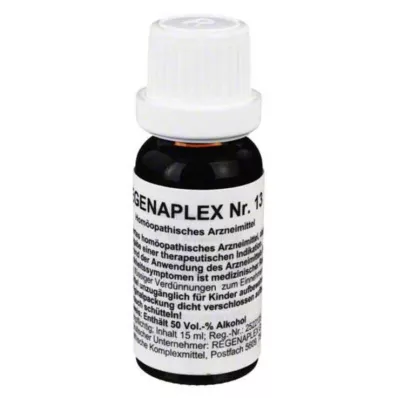 REGENAPLEX Kapky č. 13, 15 ml REGENAPLEX Kapky č. 13, 15 ml