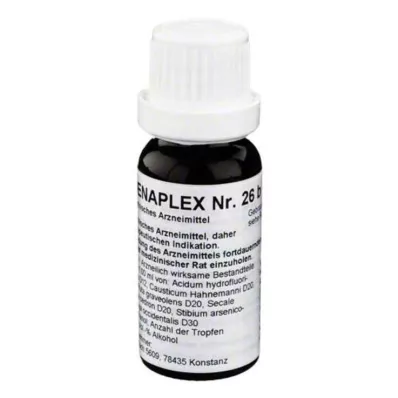 REGENAPLEX Kapky č. 26 b, 15 ml REGENAPLEX Kapky č. 26 b, 15 ml